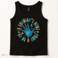 It Shouldn't Hurt To Be A Child Abuse Prevention Awareness Tank Top thumb 2