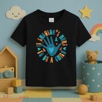 It Shouldn't Hurt To Be A Child Abuse Prevention Awareness Toddler T-Shirt thumb 3