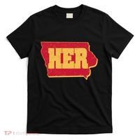 Iowa State Her Basketball Sports Fan T-Shirt thumb 0