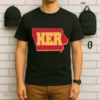Iowa State Her Basketball Sports Fan T-Shirt thumb 6