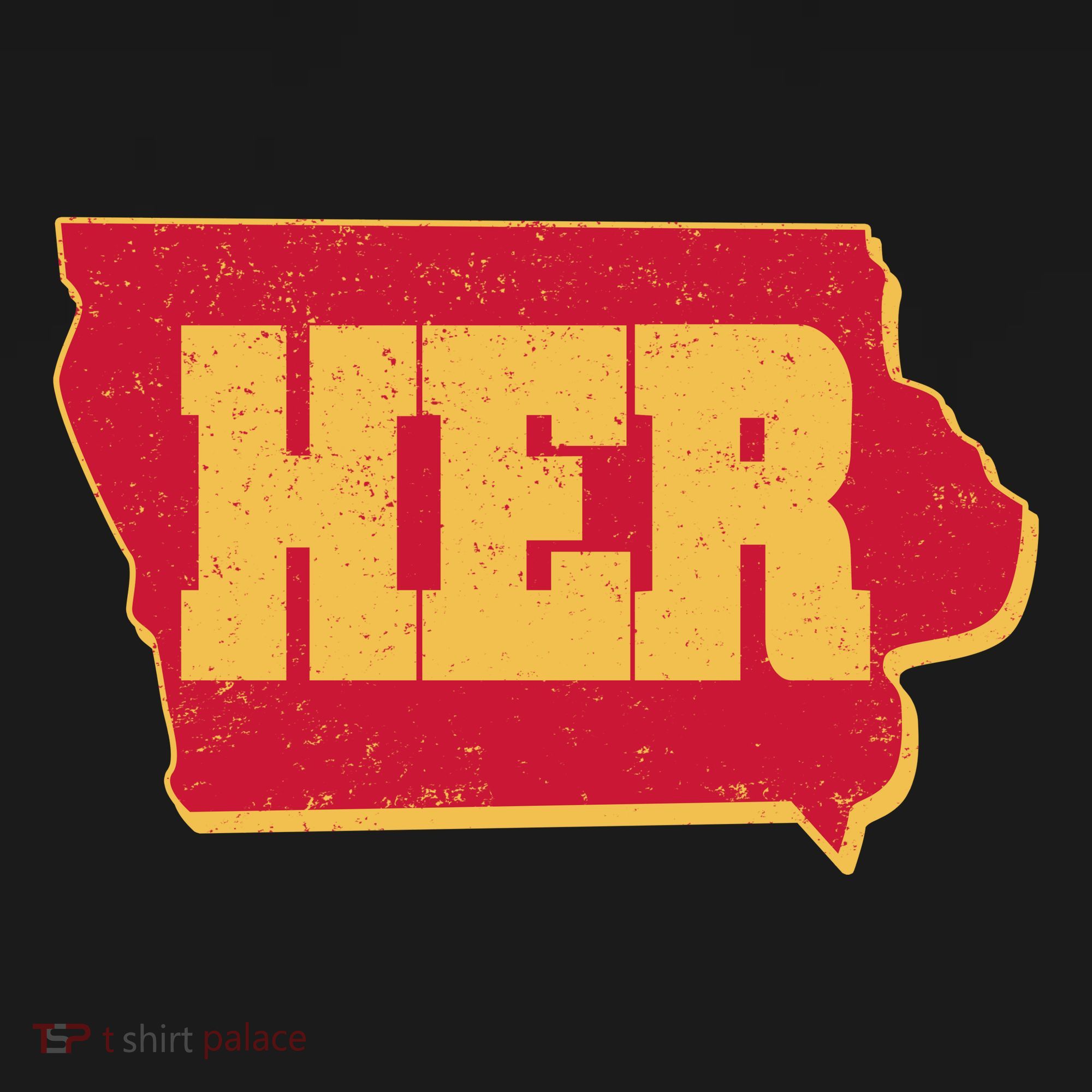 Iowa State Her Basketball Sports Fan T-Shirt
