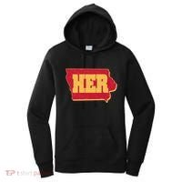 Iowa State Her Basketball Sports Fan Women's Hoodie thumb 0