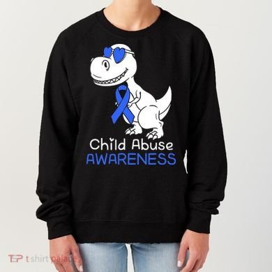 It Shouldn't Hurt To Be A Child Abuse Prevention Awareness Women's Sweatshirt