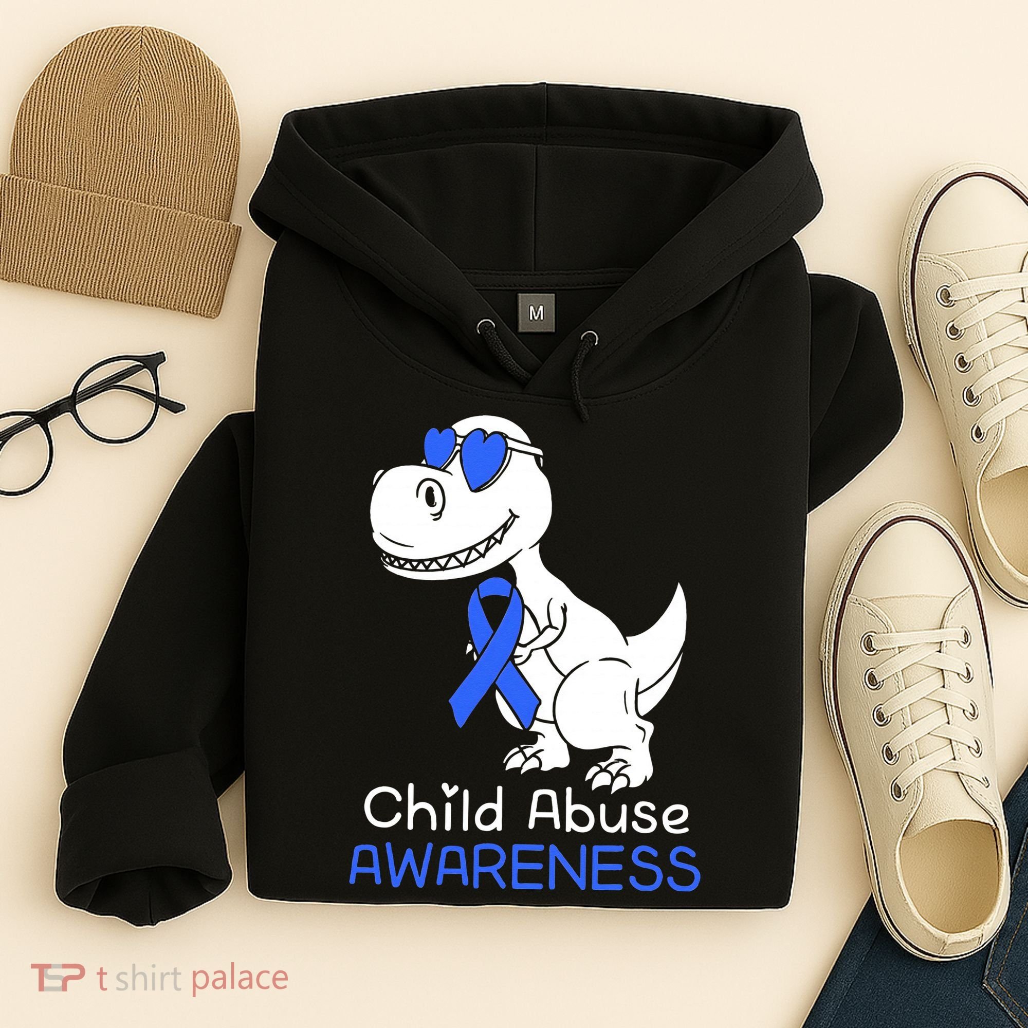 It Shouldn't Hurt To Be A Child Abuse Prevention Awareness Hoodie