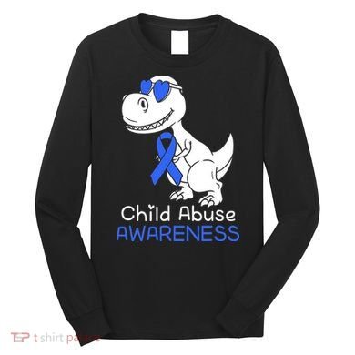 It Shouldn't Hurt To Be A Child Abuse Prevention Awareness Long Sleeve Shirt
