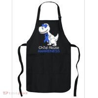 It Shouldn't Hurt To Be A Child Abuse Prevention Awareness Apron thumb 0