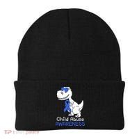It Shouldn't Hurt To Be A Child Abuse Prevention Awareness Beanie thumb 0