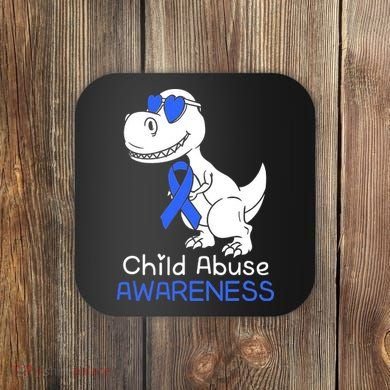It Shouldn't Hurt To Be A Child Abuse Prevention Awareness Coaster
