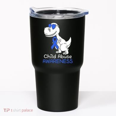 It Shouldn't Hurt To Be A Child Abuse Prevention Awareness Tumbler