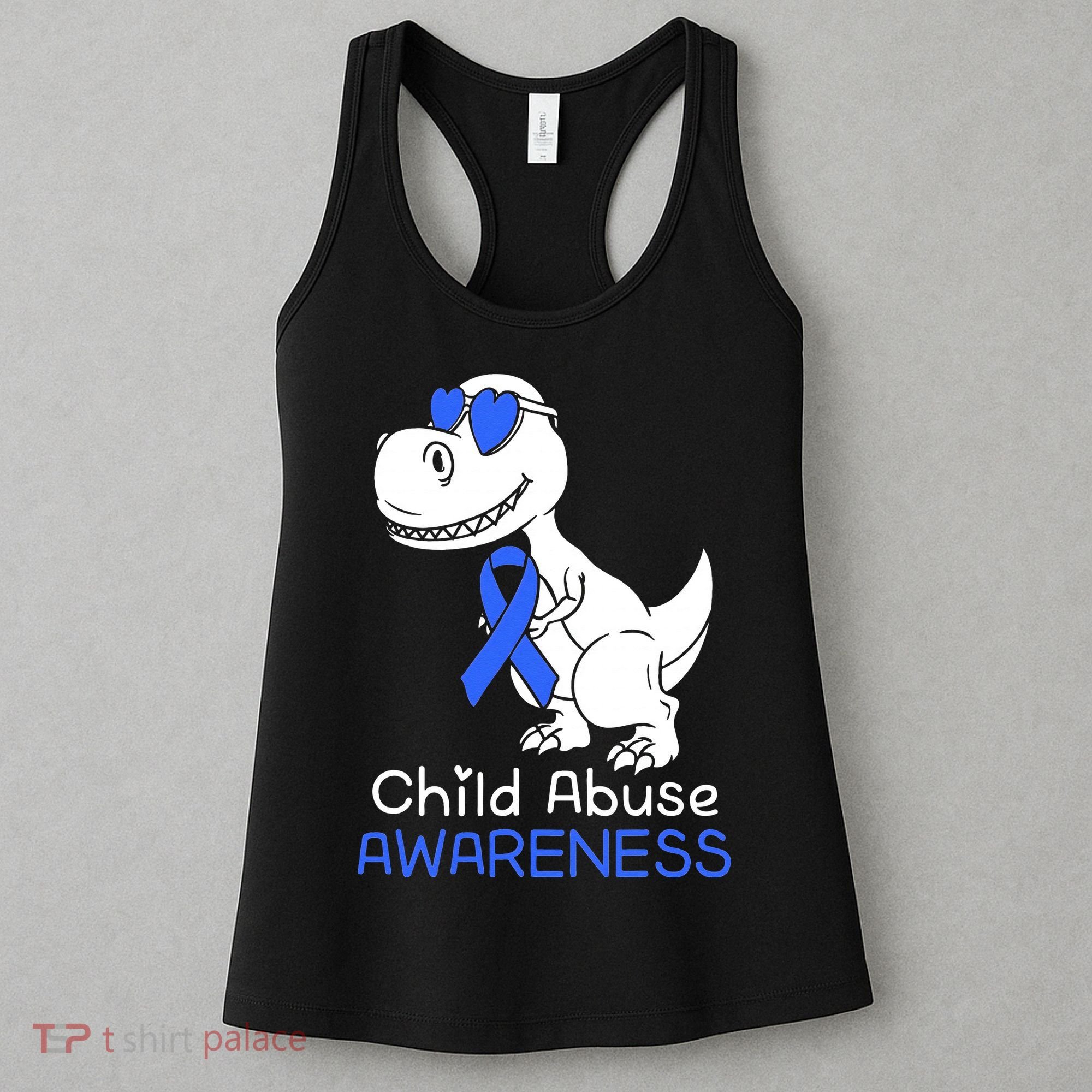 It Shouldn't Hurt To Be A Child Abuse Prevention Awareness Women's Tank Top