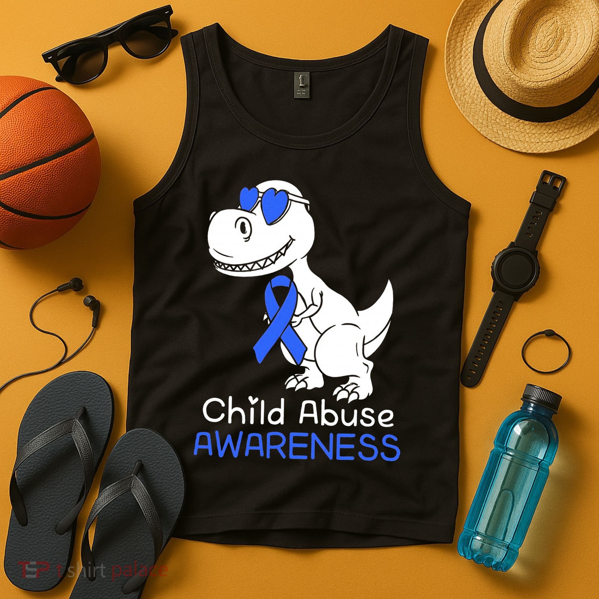 It Shouldn't Hurt To Be A Child Abuse Prevention Awareness Tank Top