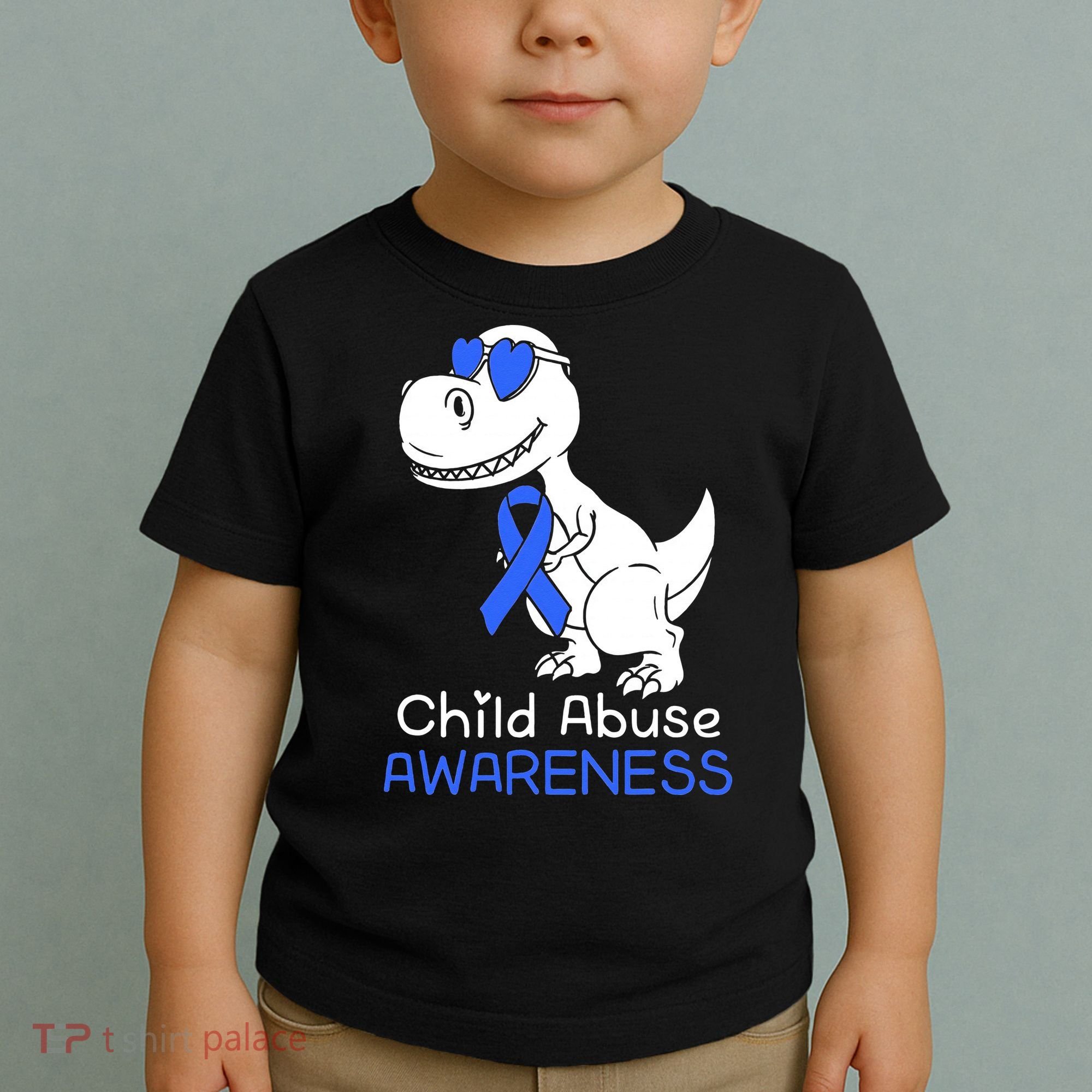 It Shouldn't Hurt To Be A Child Abuse Prevention Awareness Toddler T-Shirt