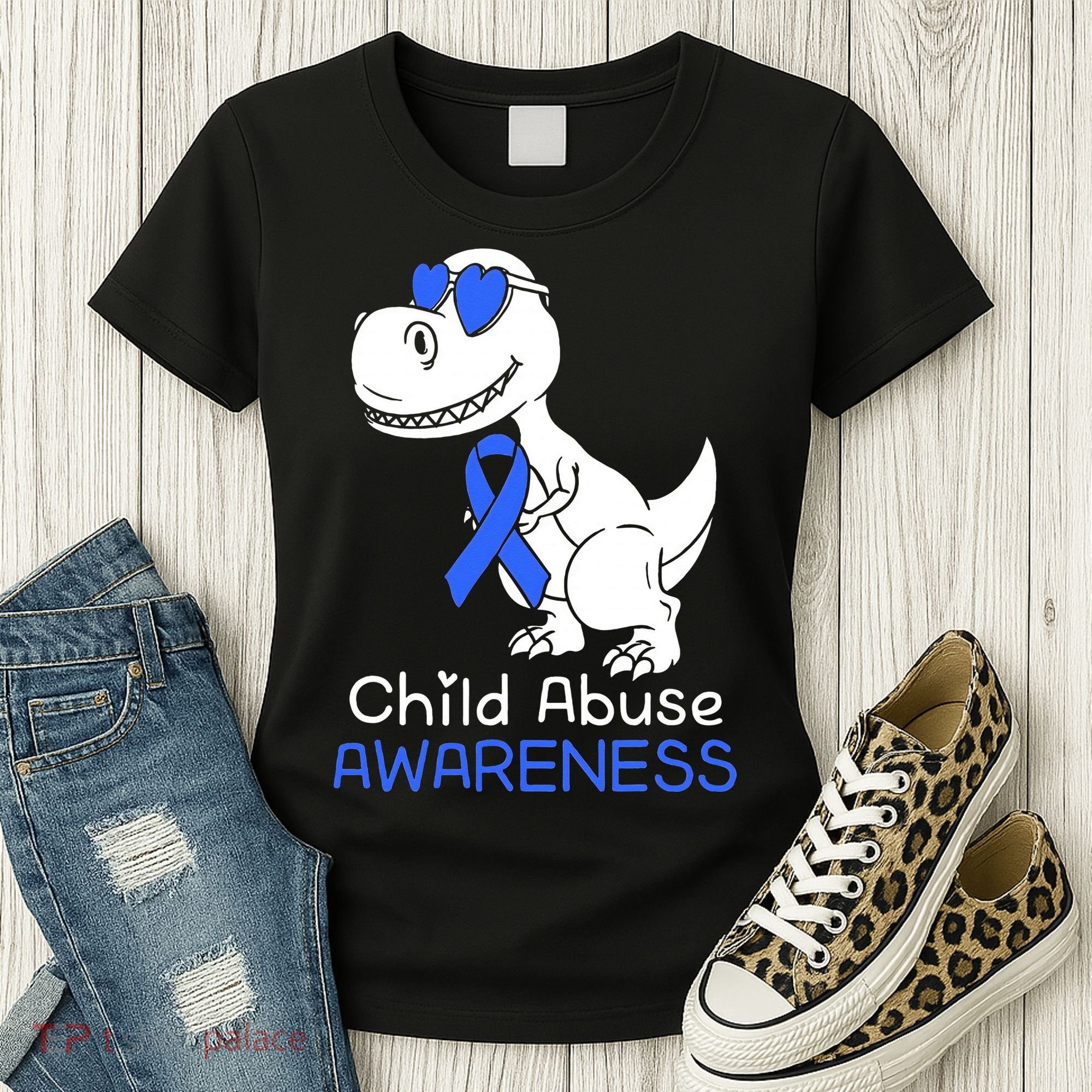 It Shouldn't Hurt To Be A Child Abuse Prevention Awareness Women's T-Shirt