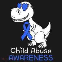 It Shouldn't Hurt To Be A Child Abuse Prevention Awareness Kids Sweatshirt thumb 2