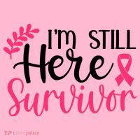 I'm Still Here Survivor Breast Cancer Awareness Coaster thumb 2