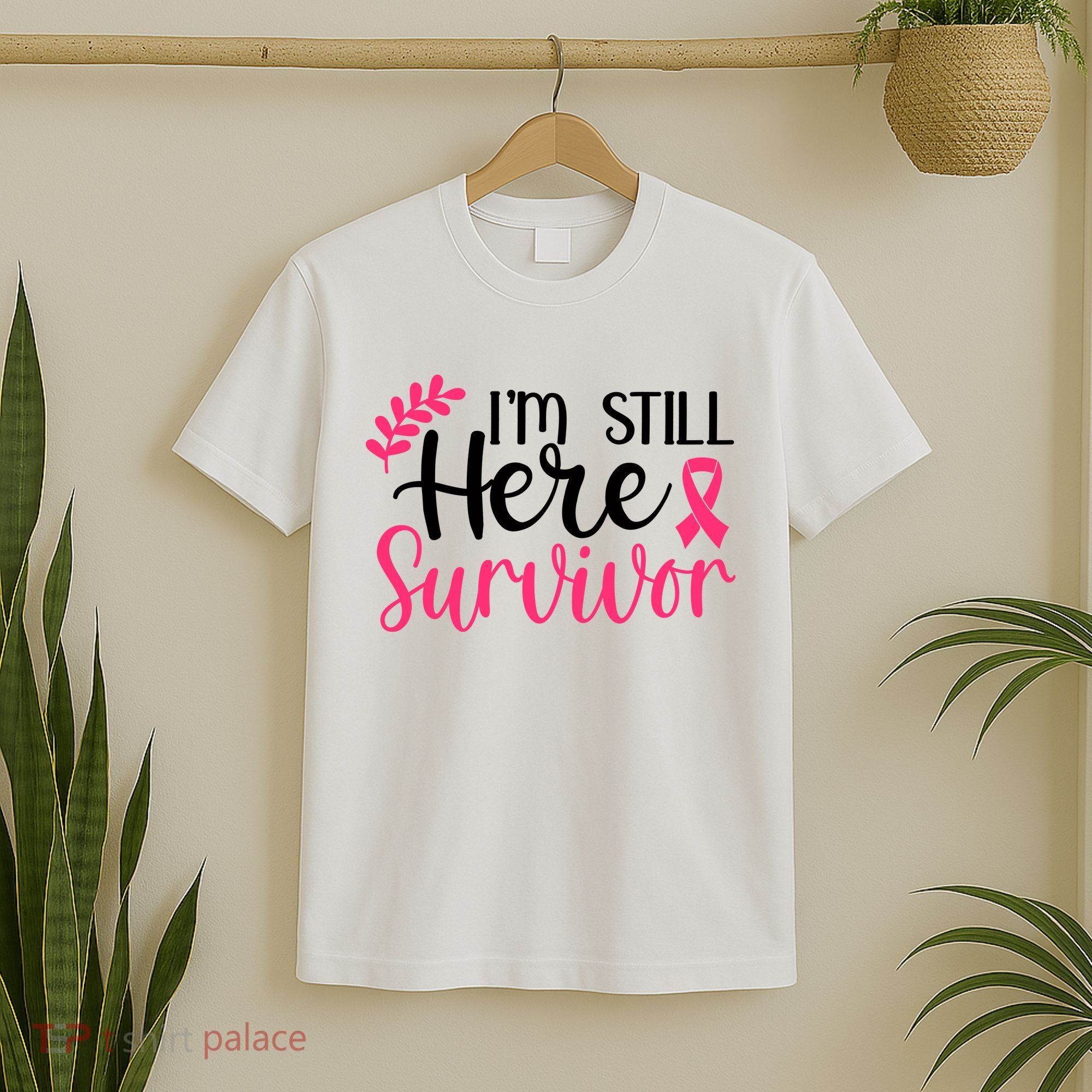 I'm Still Here Survivor Breast Cancer Awareness T-Shirt