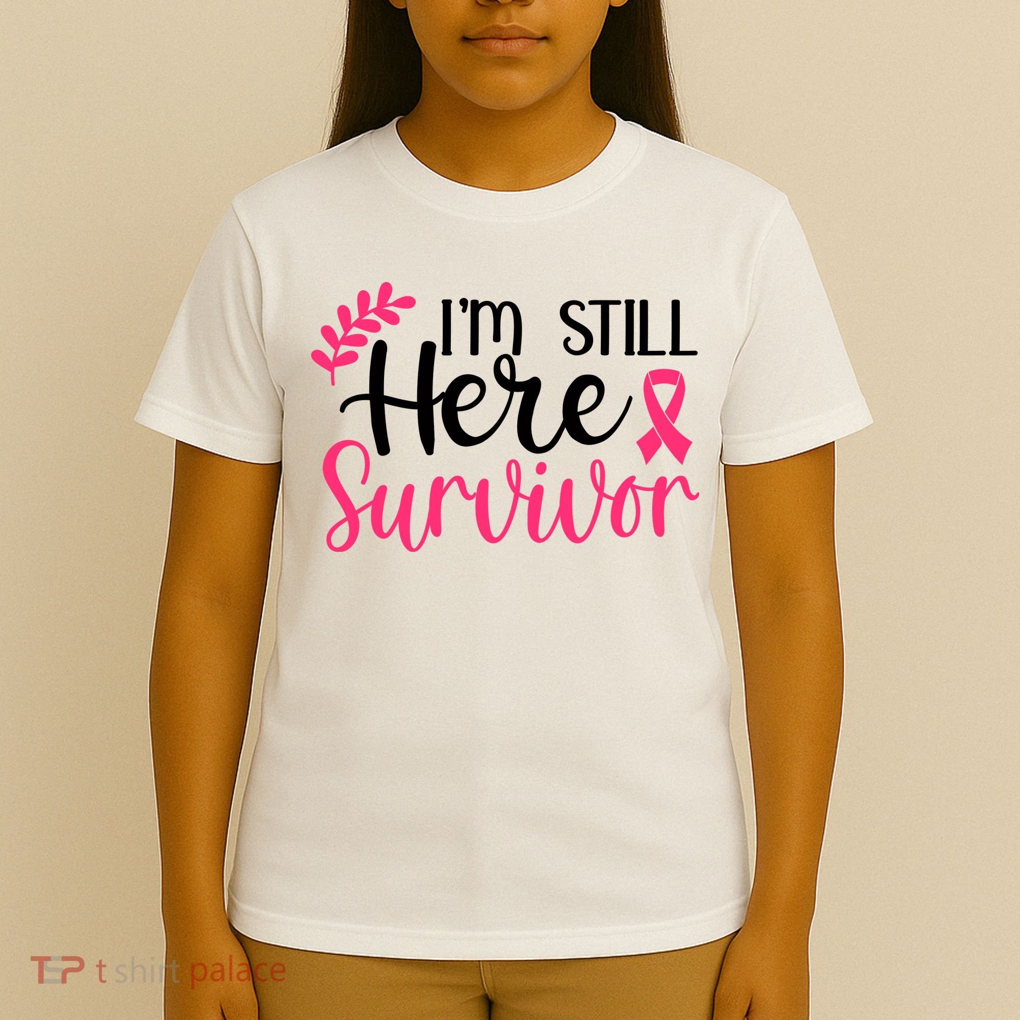 I'm Still Here Survivor Breast Cancer Awareness T-Shirt