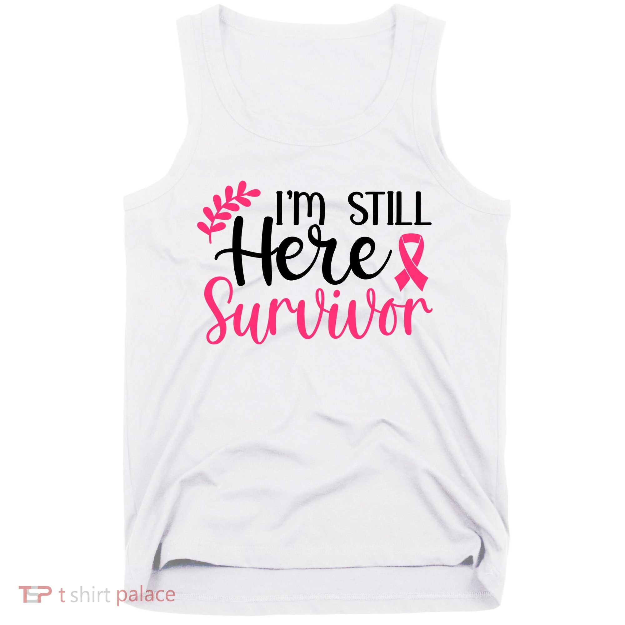 I'm Still Here Survivor Breast Cancer Awareness Tank Top
