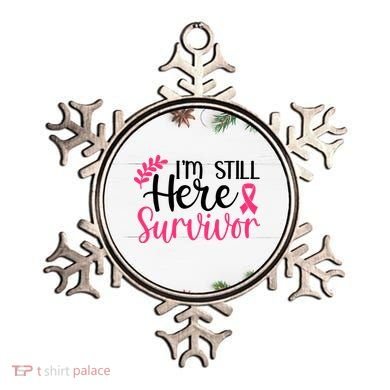 I'm Still Here Survivor Breast Cancer Awareness Ornament