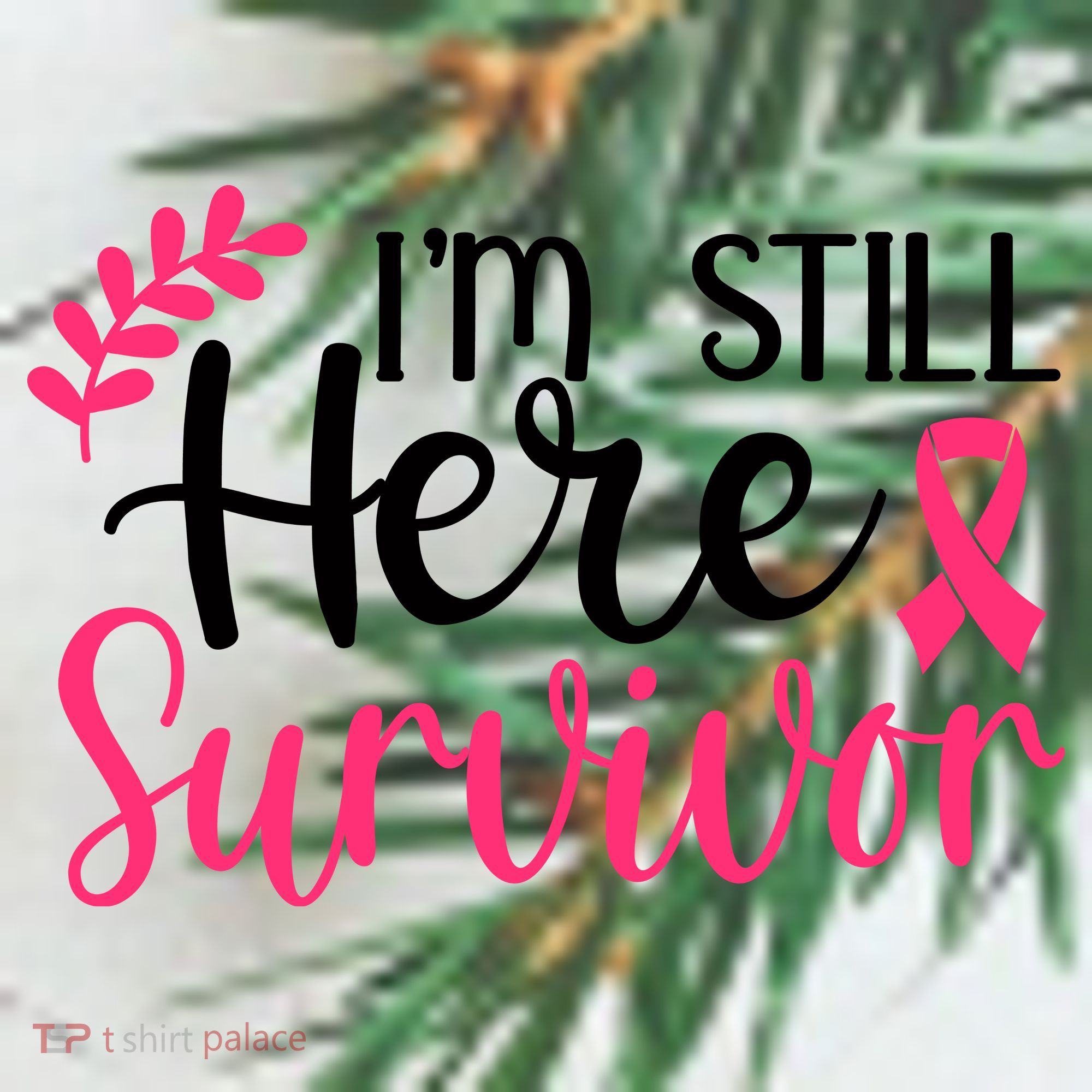 I'm Still Here Survivor Breast Cancer Awareness Ornament