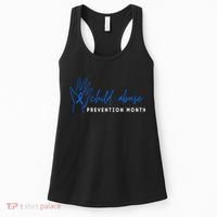 It shouldn't hurt To Be A Child Abuse Prevention Month Women's Tank Top thumb 0
