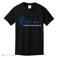 It shouldn't hurt To Be A Child Abuse Prevention Month Kids T-Shirt thumb 0