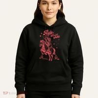 I Should Have Been A Cowgirl Player Bull Riding Hoodie thumb 5