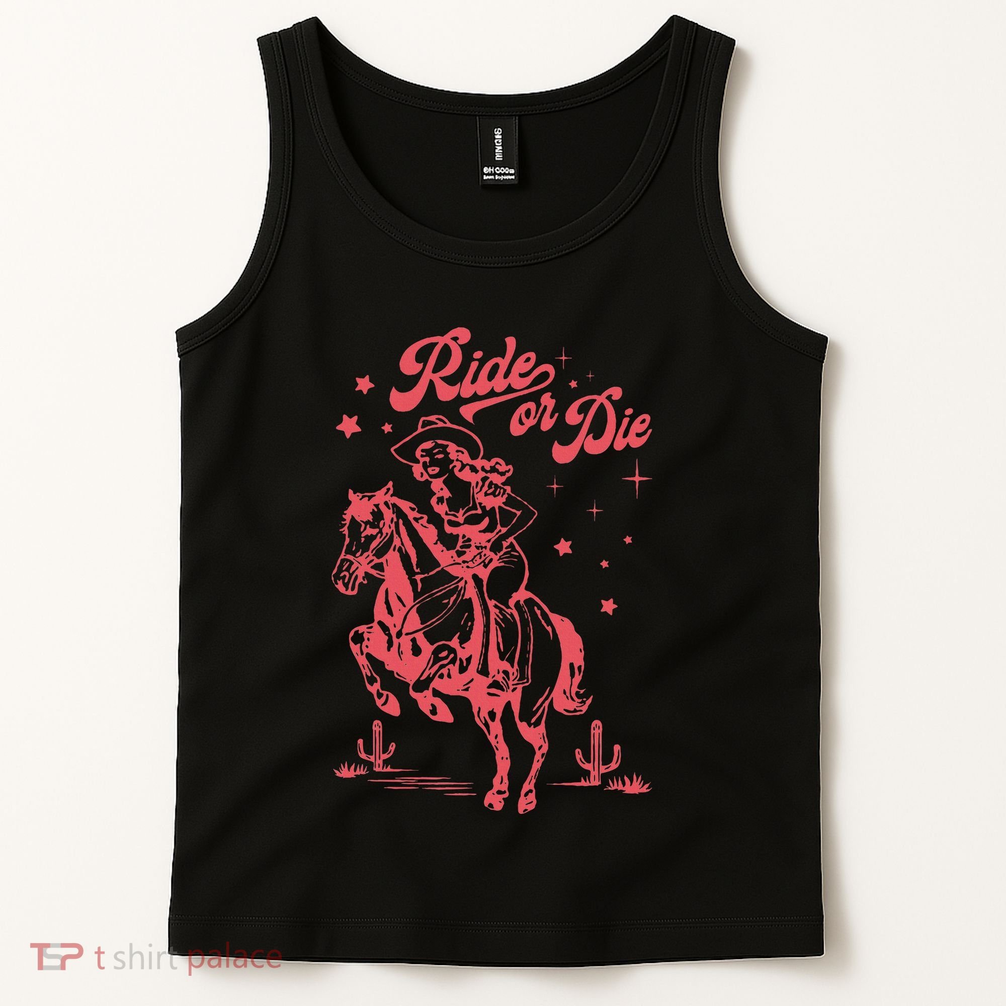 I Should Have Been A Cowgirl Player Bull Riding Tank Top