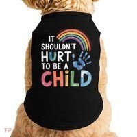It Shouldn't Hurt To Be A Child Abuse Prevention Awareness  Doggie Tank thumb 0