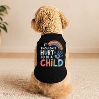 It Shouldn't Hurt To Be A Child Abuse Prevention Awareness  Doggie Tank thumb 2