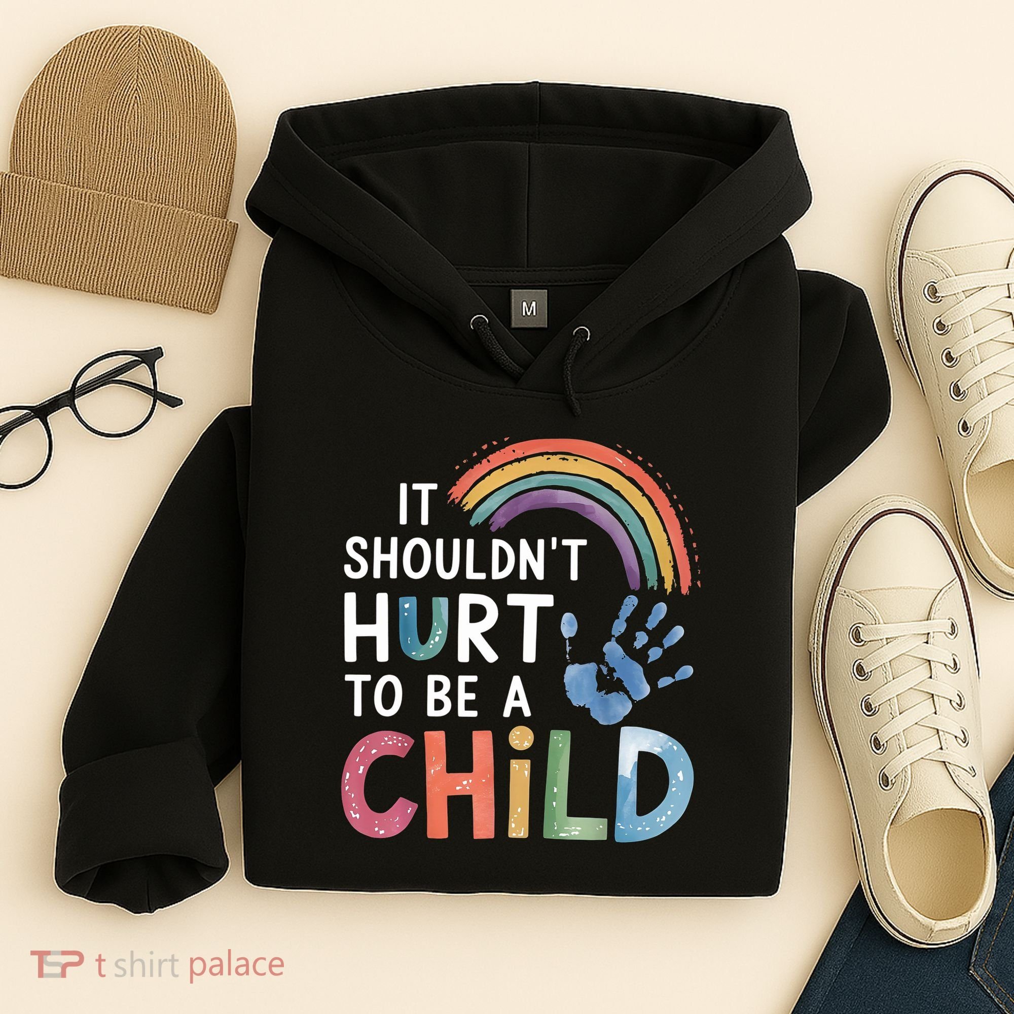 It Shouldn't Hurt To Be A Child Abuse Prevention Awareness  Hoodie