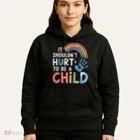 It Shouldn't Hurt To Be A Child Abuse Prevention Awareness  Hoodie thumb 5