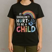 It Shouldn't Hurt To Be A Child Abuse Prevention Awareness  T-Shirt thumb 4