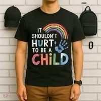 It Shouldn't Hurt To Be A Child Abuse Prevention Awareness  T-Shirt thumb 6