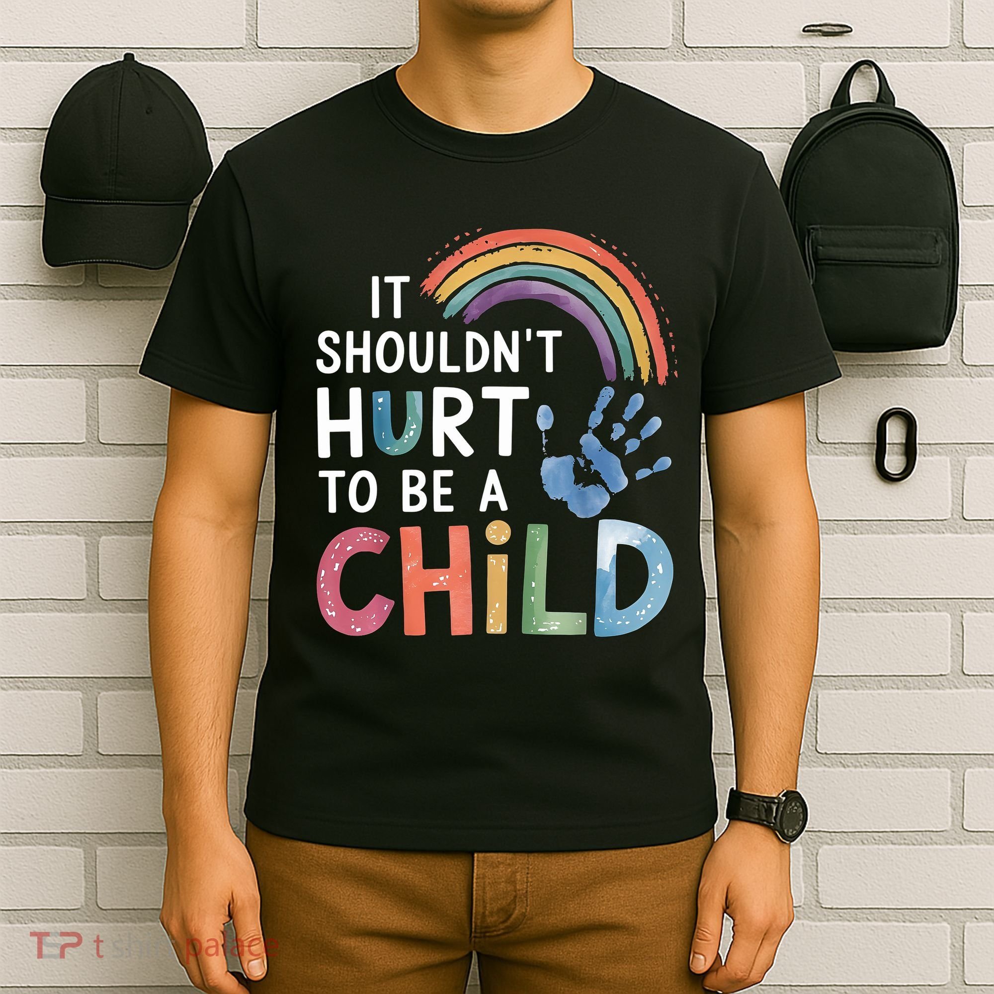 It Shouldn't Hurt To Be A Child Abuse Prevention Awareness  T-Shirt