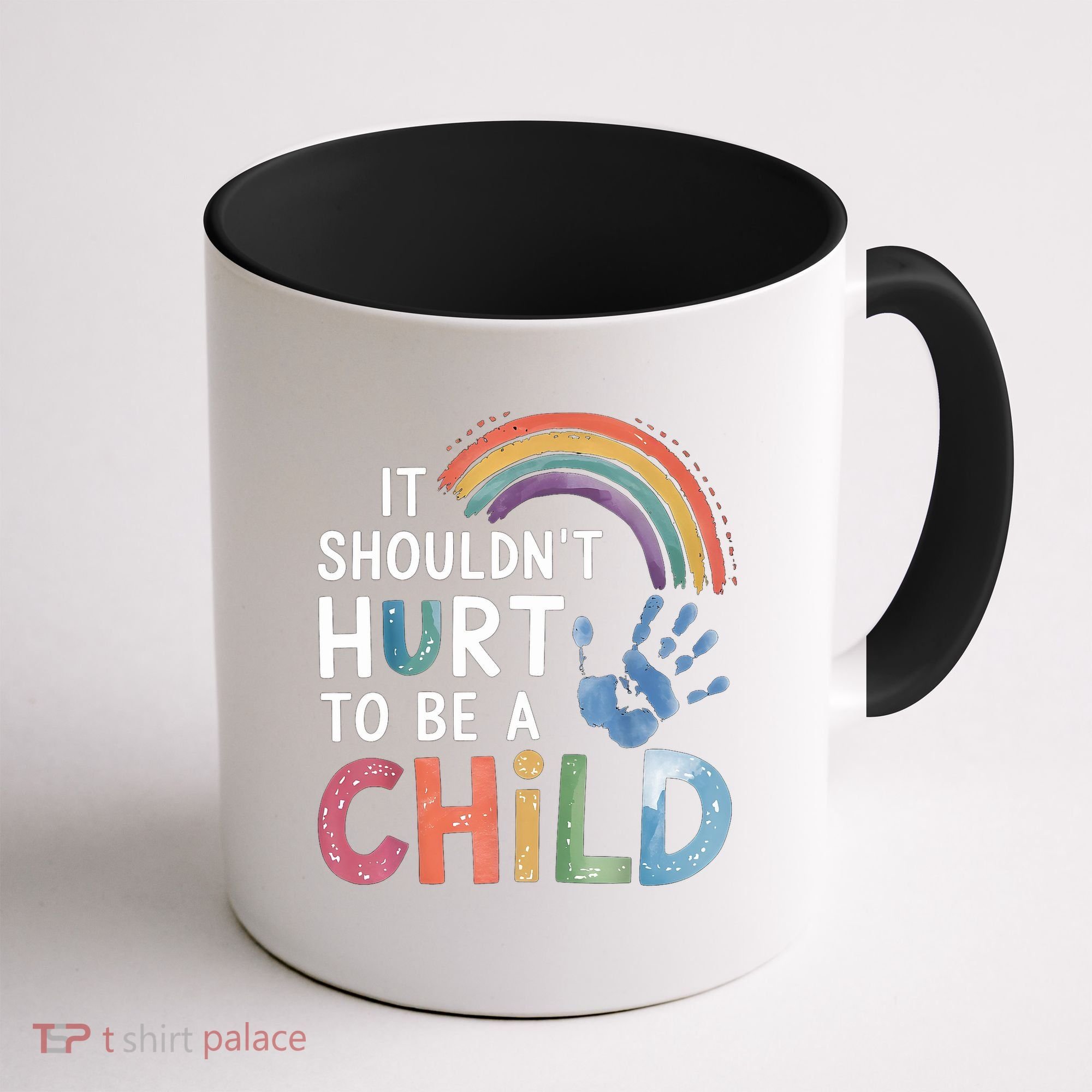 It Shouldn't Hurt To Be A Child Abuse Prevention Awareness  Coffee Mug