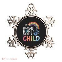 It Shouldn't Hurt To Be A Child Abuse Prevention Awareness  Ornament thumb 0