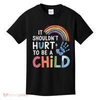 It Shouldn't Hurt To Be A Child Abuse Prevention Awareness  Kids T-Shirt thumb 0