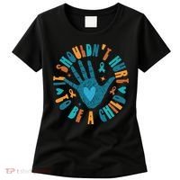 It Shouldnt Hurt To Be A Child Abuse Prevention Awareness Women's T-Shirt thumb 0