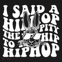 I Said Hip The Hippity To Hop Hip Hop Bunny Easter Mousepad thumb 1