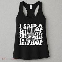 I Said Hip The Hippity To Hop Hip Hop Bunny Easter Women's Tank Top thumb 3