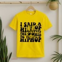 I Said Hip The Hippity To Hop Hip Hop Bunny Easter T-Shirt thumb 2