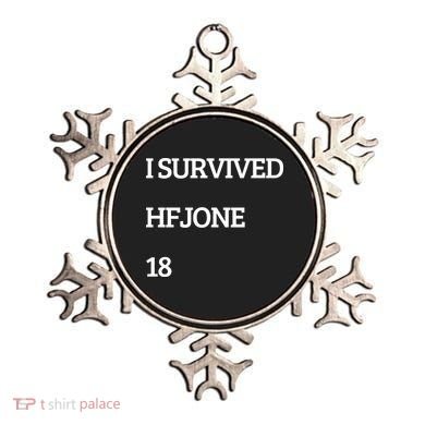 I Survive Hfjone 18 Ornament