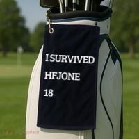I Survive Hfjone 18 Golf Towel thumb 2