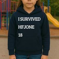 I Survive Hfjone 18 Kids Hoodie thumb 3