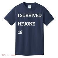 I Survive Hfjone 18 Kids T-Shirt thumb 0