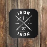 Iron Sharpens Iron Coaster thumb 0