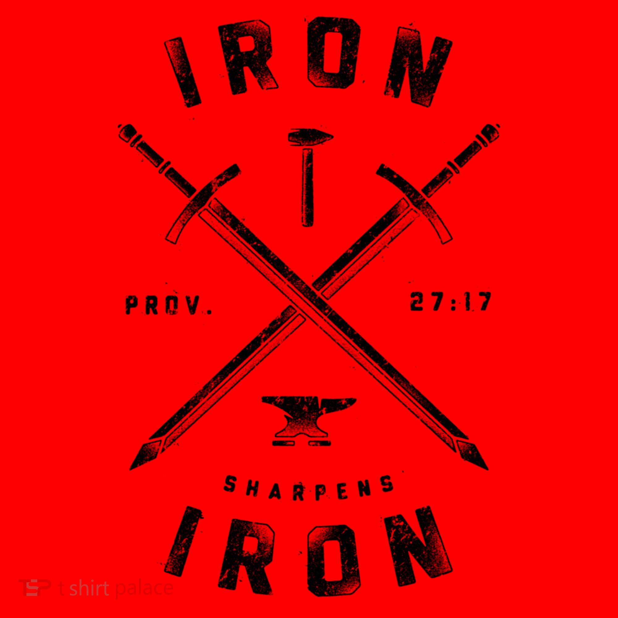 Iron Sharpens Iron Santa Hat