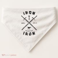 Iron Sharpens Iron USA-Made Doggie Bandana thumb 0