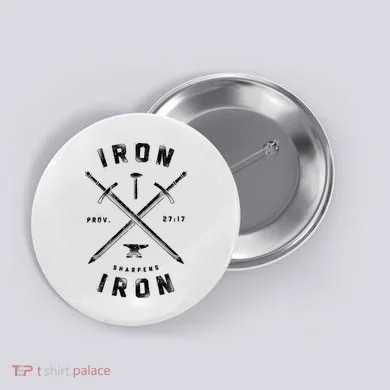 Iron Sharpens Iron Button